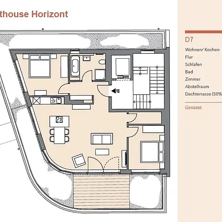 Penthouse Horizont - D7 *
